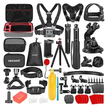 NEEWER 61 in 1 Action Camera Accessory Kit Accessories for Action and Sport Camera