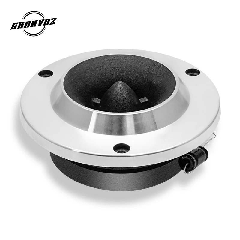 アルミニウム ツイーター2個セット 四角形 オーディオカーツイータースピーカーボイスコイル4-8オーム