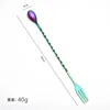 Colorful Large Size Spoon [Thickening] [410 Material]]