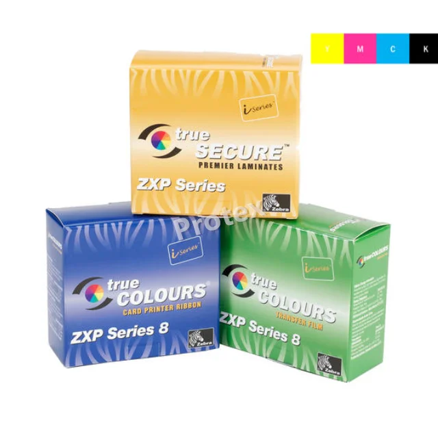 Ｐさん専用 Zebra 800012-445 ID Card Printer Ribbon - Barcodesinc.com