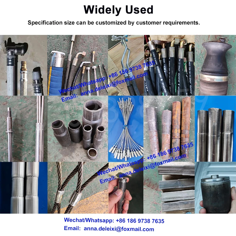 Steel Tube Pipe End Forming Machine Pipe Head Reduce Diameter Joints Pressing Pipe Shrinking Machine Tube Reducing Machine
