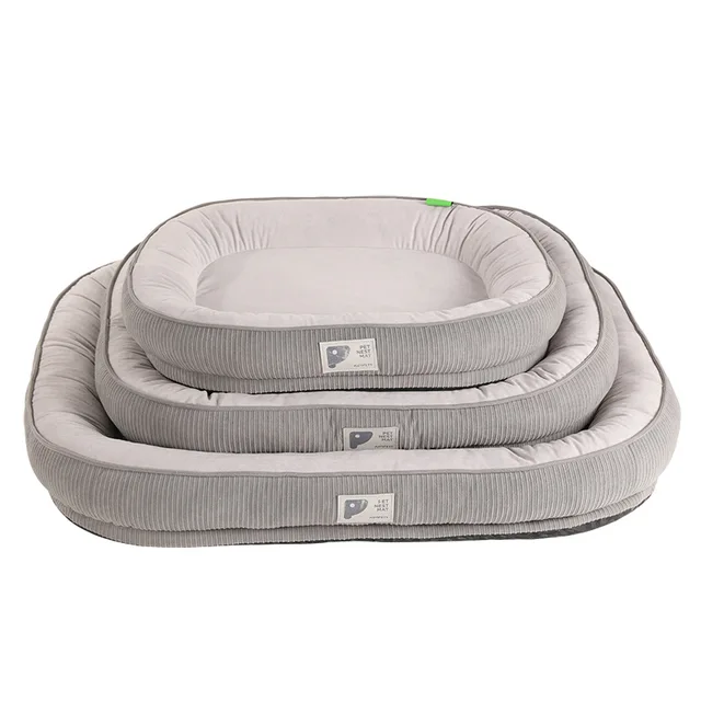 Four Seasons Soft Pet Nest Dog Bed Cat Kennel Detachable Cleaning Warm Dog Bed Dogs House Round Cushion Nest