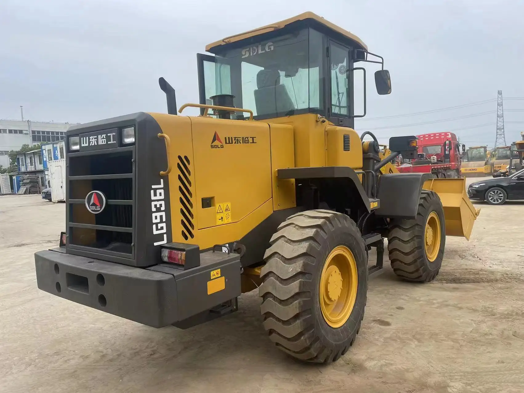 SDLG 936 936L Second Hand Loader Front End 3 Ton High Efficiency