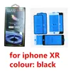 Para iphone XR negro con paquete de venta al por menor