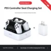 White Dual PS5 Controller Charging Dock
