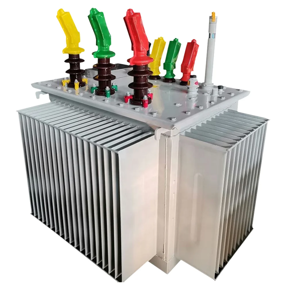 Factory Direct 100kVA Three Phase Oil Immersed Power Transformer 35kV to 0.4kV