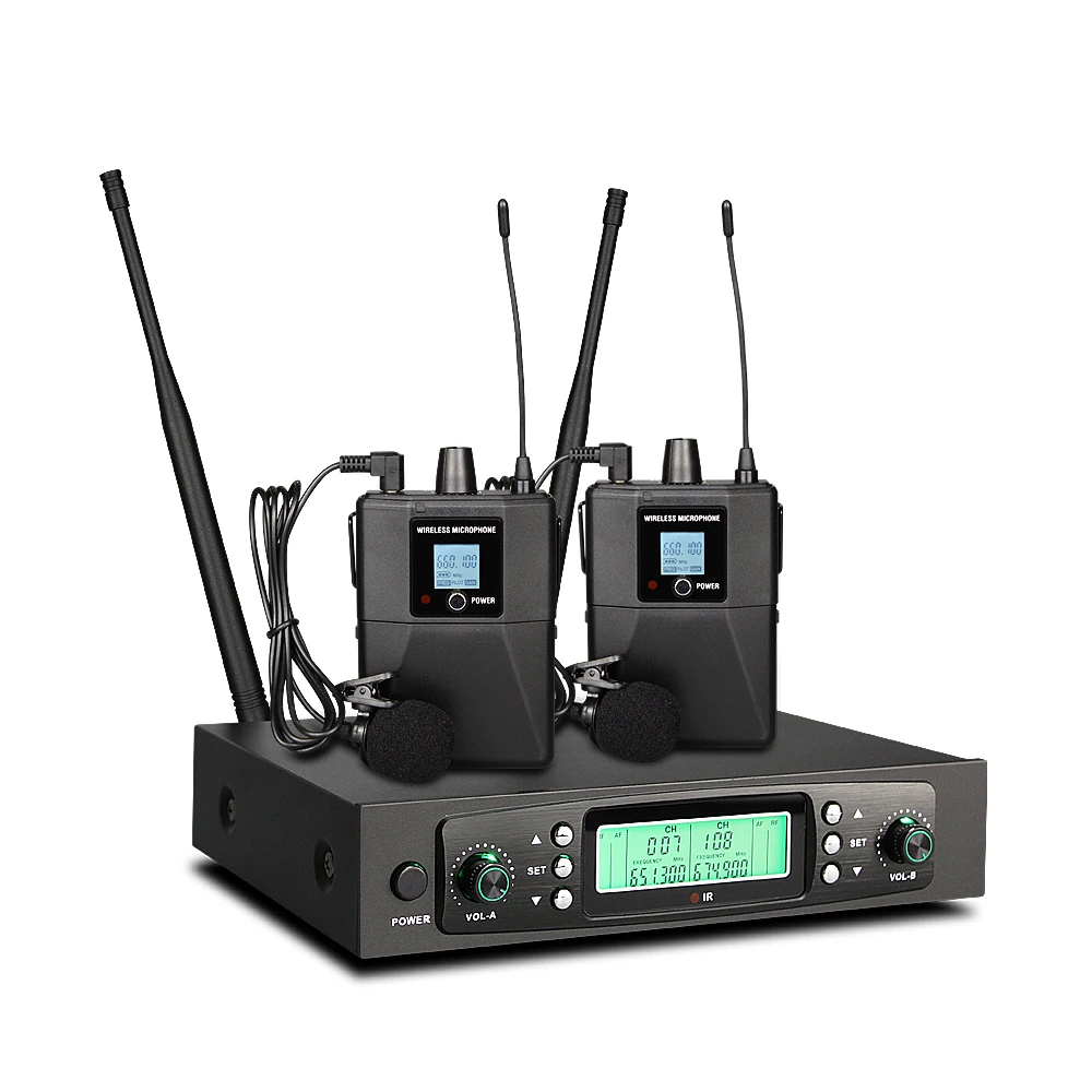 Hot Design Good Quality youtube Cordless Microphone System Professional