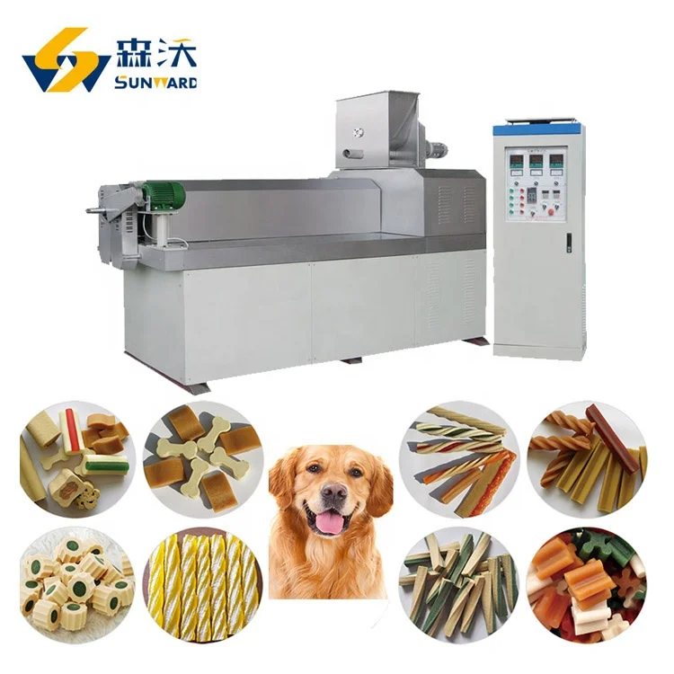 Injection Molding Pet Chews Machine Nutual Dog Food Pet Food Pellet Making Machine Popular Dog Treats Machine