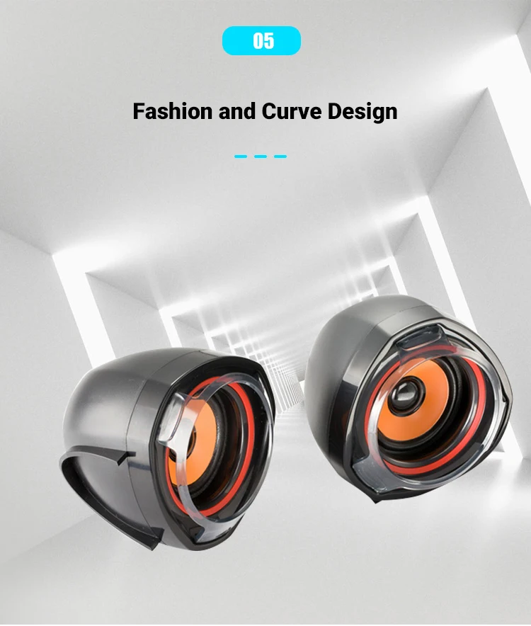 Wholesale Portable Mini Box Usb Speaker By Manufacturer Small 2.0 Computer Desktop And Notebook