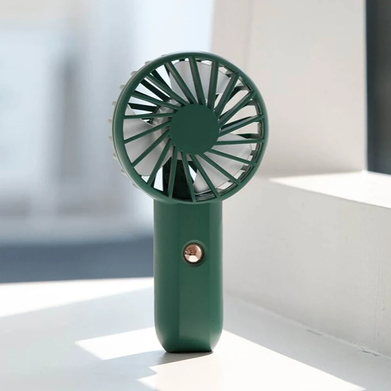 CYKE Portable Handheld Mini Small Electric Fan 3 Speed Personal Usb Chargeable Hand Fans Ventilador Mano DQ208
