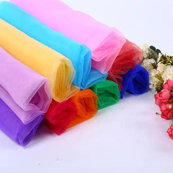 wholesale best price full dull soft tulle fabric roll wujiang