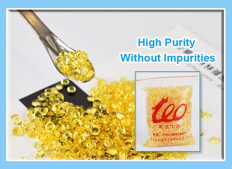 Wholesale High Quality Golden Color Resin Usuage For Eva Hot Melt