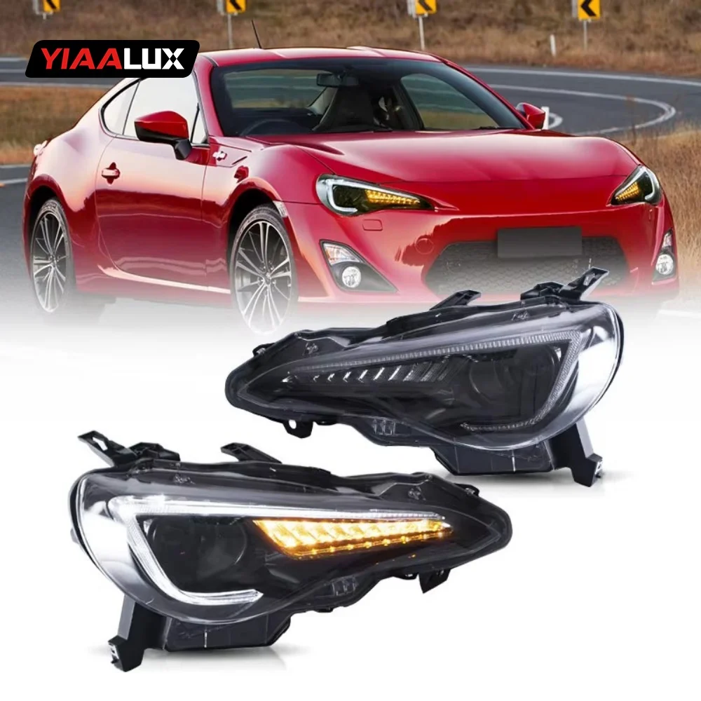 VLAND LED 헤드라이트 어셈블리, 2012-2016 스쿠프 FR-S 및 2012-2016 스바루 BRZ, 토요타 86용 헤드라이트