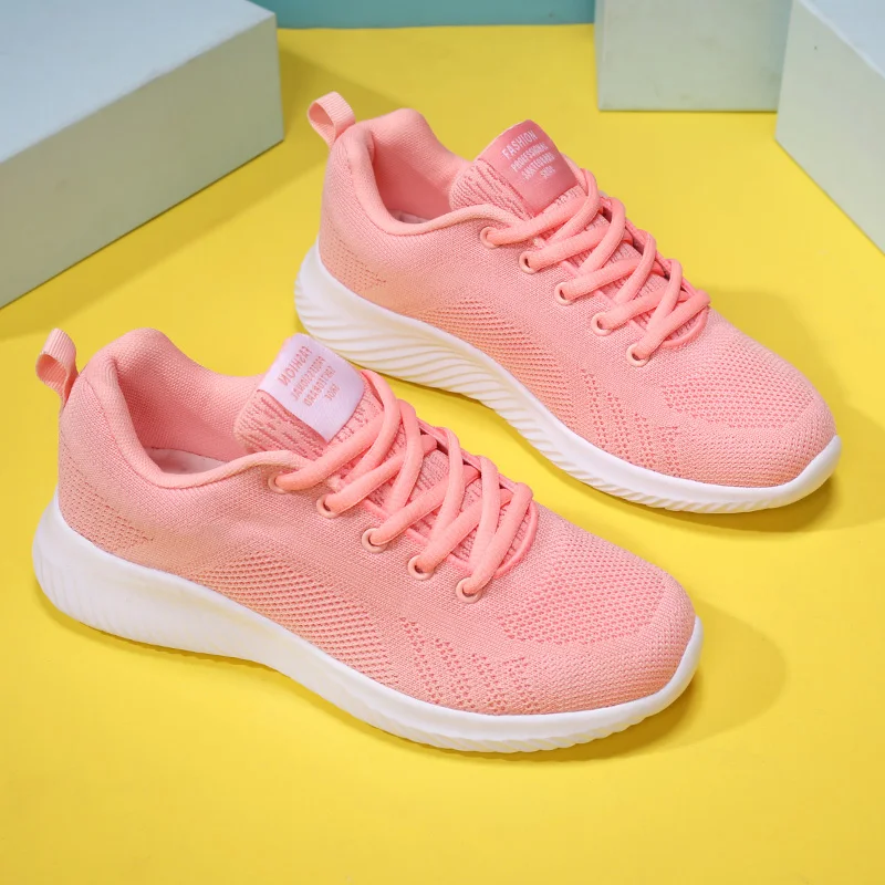 Hot Sale Real Leather Custom Branded Sport Shoes Women Casual Running Sneakers Shoes For Woman