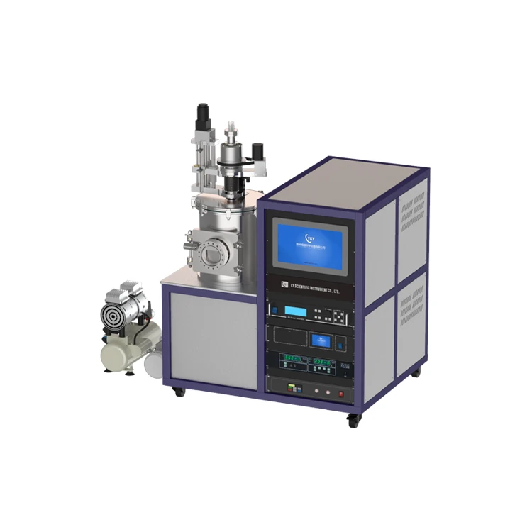 Lab Dual Target Desktop Sputter Coater Single Target Magnetron Sputter Coater