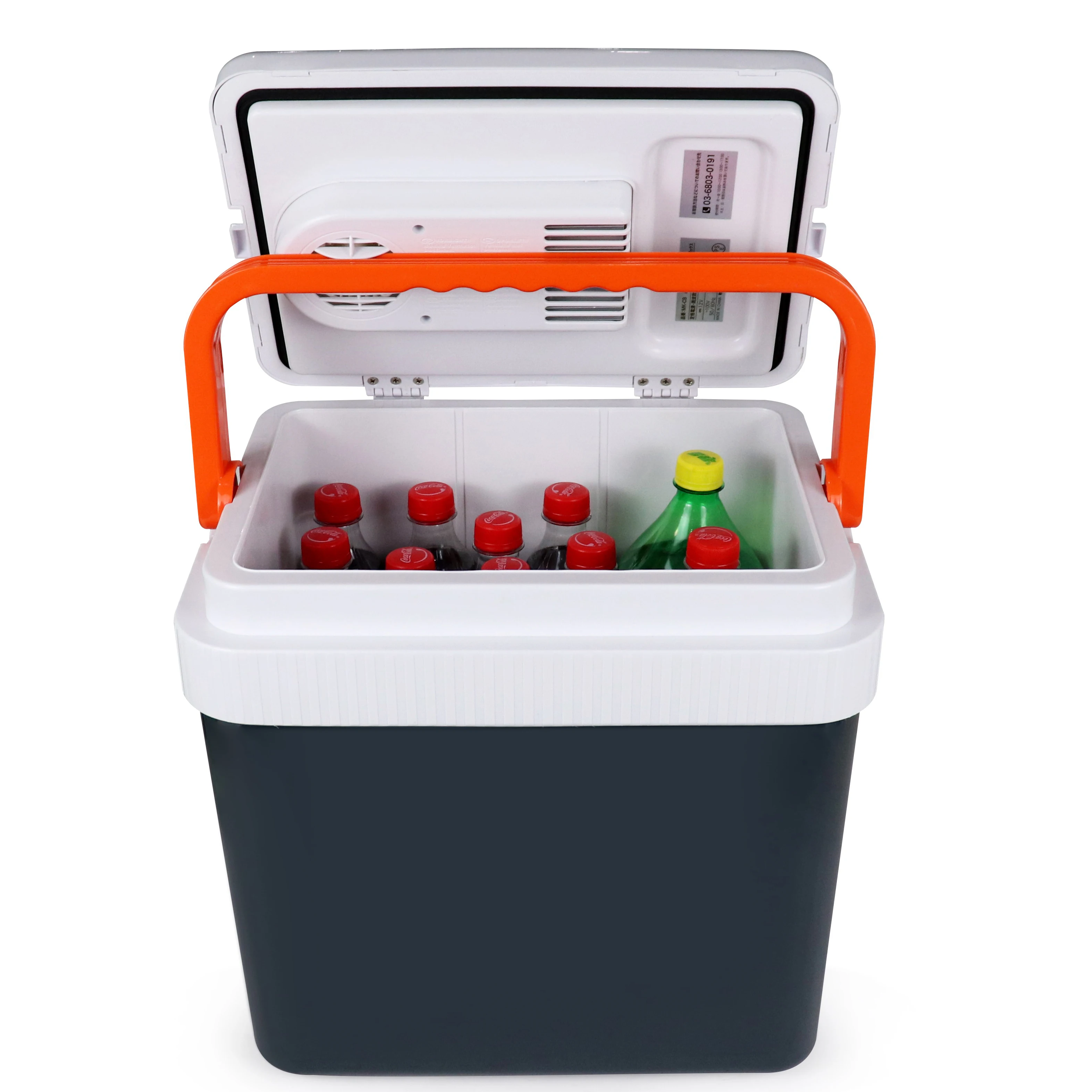 EVERCOOL Portable Electric Car Cooler Box Mini Fridge 12v 220V 24L