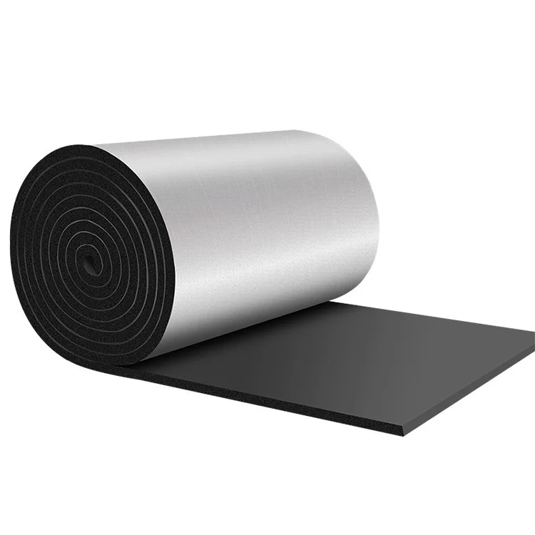Roof Thermal Insulation Material Rubber and Plastic Aluminum Foil Self-adhesive Thermal Insulation Cotton