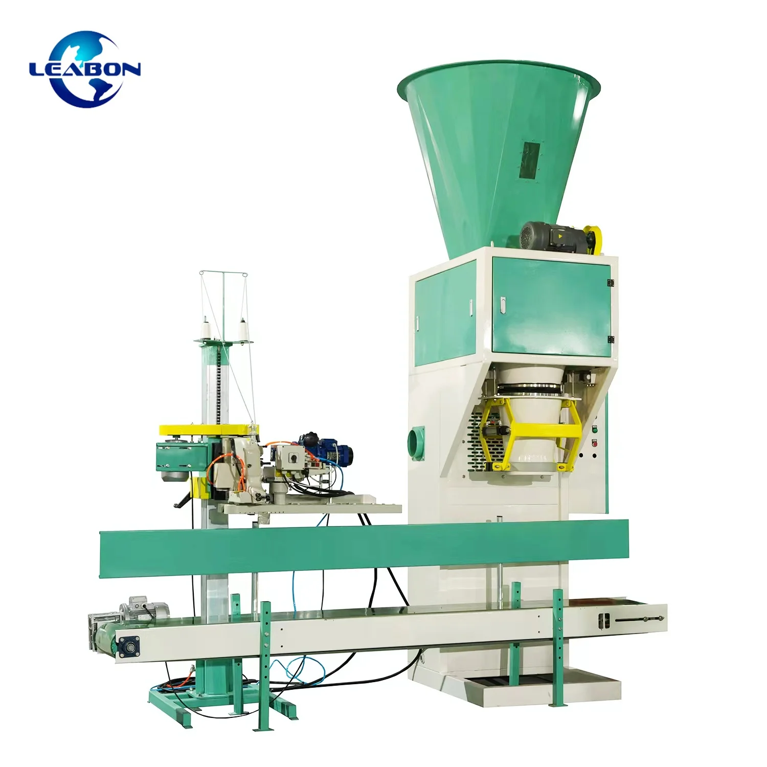 15-50kg  Automatic Sugar Rice Packer Granules Packer Feed Pellet Baking Soda Starch Packing Machine Powder