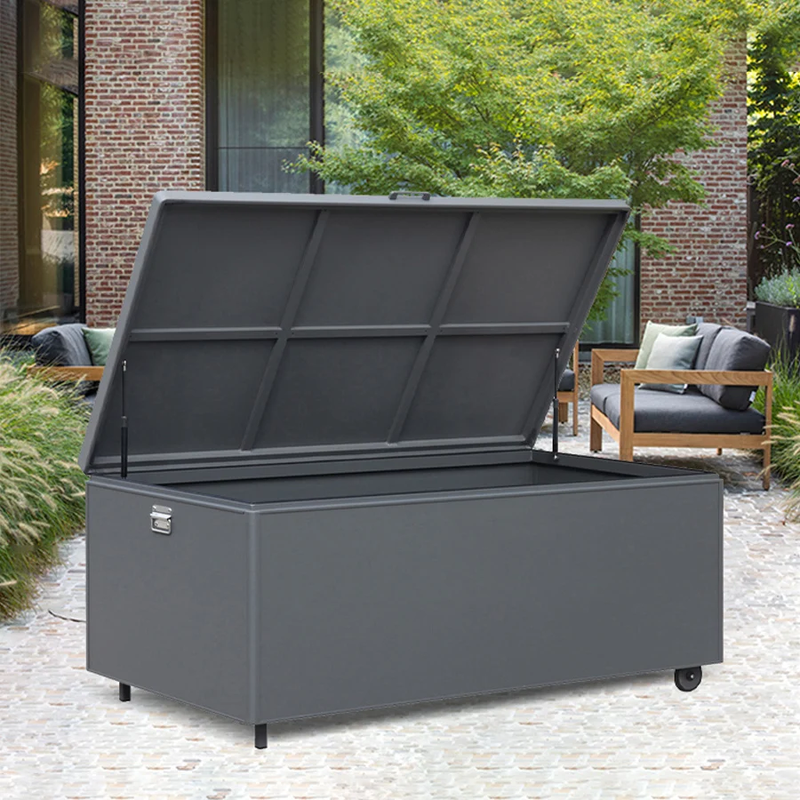 Aluminium Garden Storage Bins Durable Waterproof