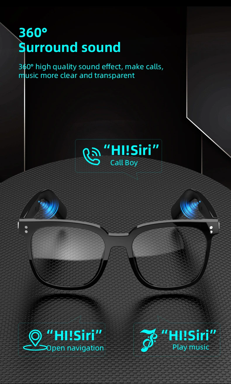 Sg-19 Pro Anti Blue Light Audio Smart Glasses Bt Call Music Player Sports Smart Wearable Headset Men Outdoor Fashion Sunglasses - Buy Audio Smart Glasses smart Wearable Headset outdoor Fashion Sunglasses