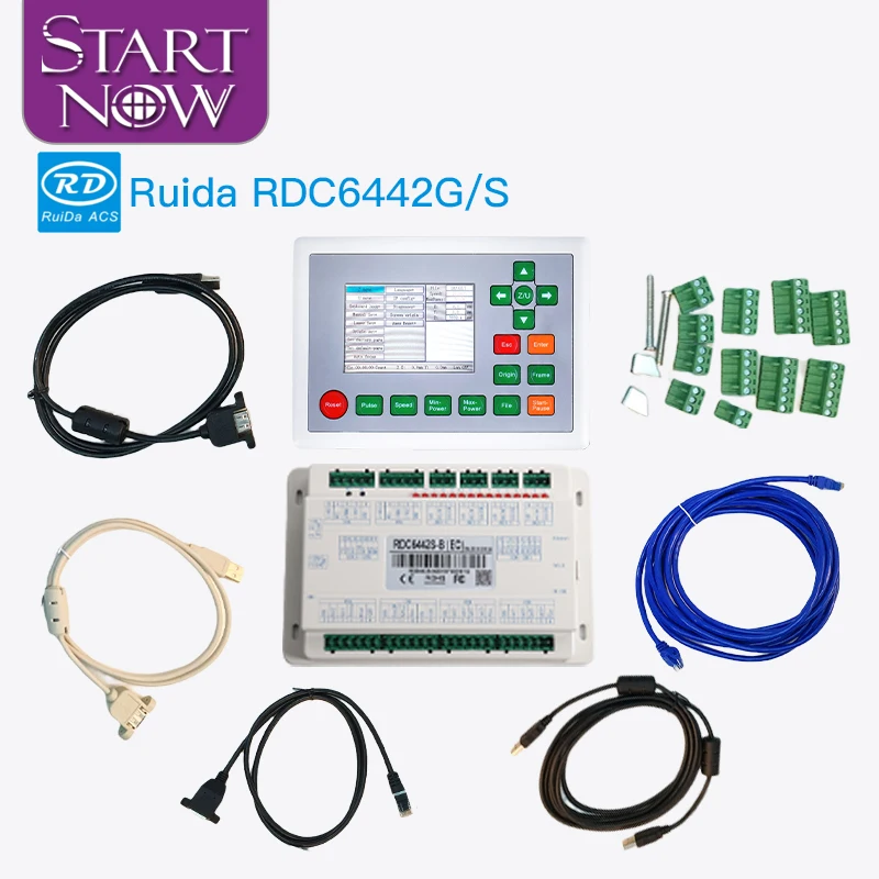 Ruida RDC6442G RDC6442S CO2 Laser Controller Board Card for CNC Engraving Cutting Machine RDC6442 Control Motherboard System