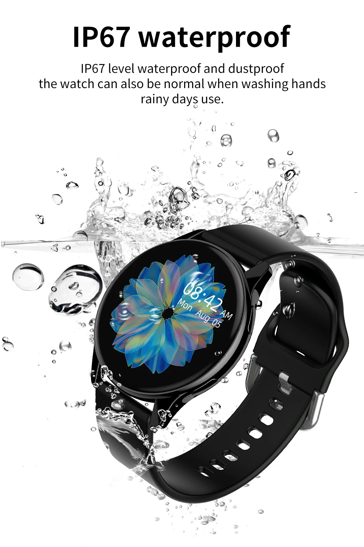 New T2 Pro Reloj Smart Watch Round Smartwatch Bluetooth Calls Watches Men Women Fitness Bracelet Custom  Montre Intelligente