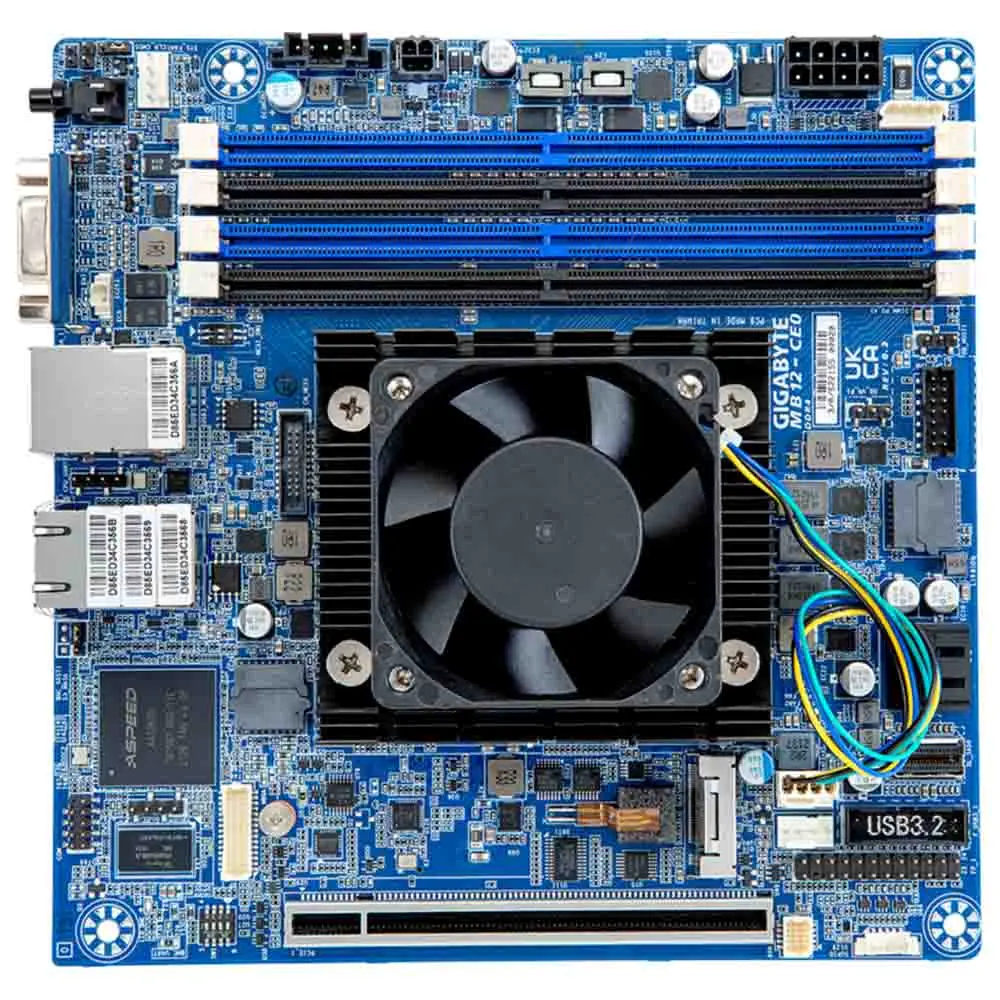 Gigabyte MB12-CE0 サーバーマザーボード Intel Xeon D-1700 プロセッサー