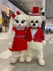 Pareja Hombre Oso Blanco
