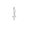 E025-Silver 2 (no ear hole earring)