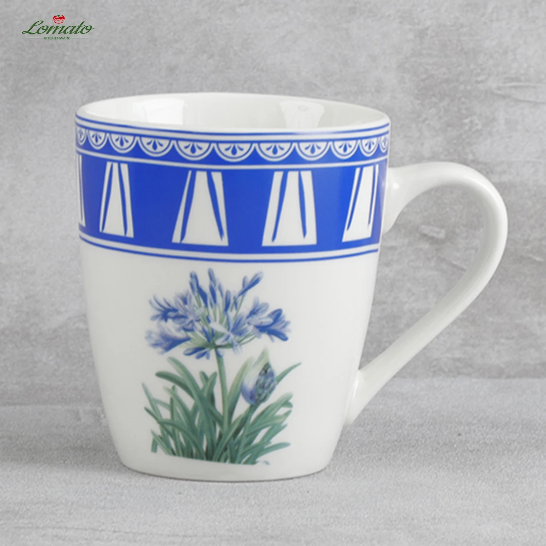 Non Harmful Porcelain Dinnerware Set Printed Ceramic Tableware for Safe Dining Experience