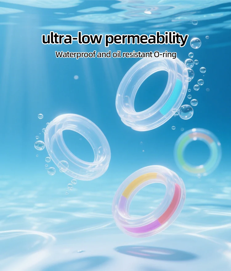 product customizable hypoallergenic silicone o rings medical tubing oxygen lines high temperature tolerant leak proof hygienic seal-4