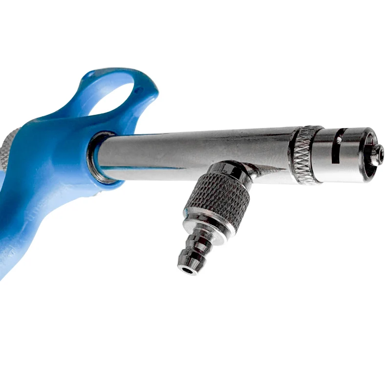 獣医用連続注射器 固定用量注射器 鶏用 0.1～0.5CC チューブ付き