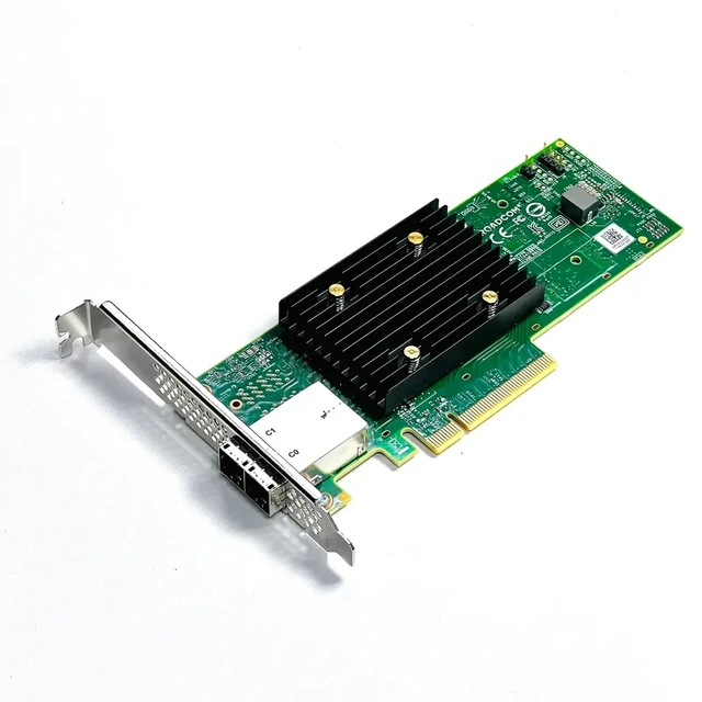 Original 9500-8e 12Gb/s SAS HBA Network Adapter Card PCIe X8 Gen 4.0 Internal Wireless Network Interface for Server Application
