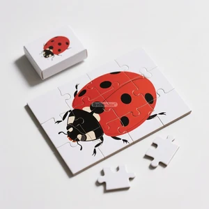 Wholesale Custom Printing Education Jigsaw Puzzle Game Insects 100 500 1000 Pcs Paper Jigsaw Puzzle for Sale