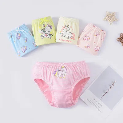 Toddler Soft Cotton Underwear Baby Panties Little Girls' 9-Pack Assorted  Briefs 