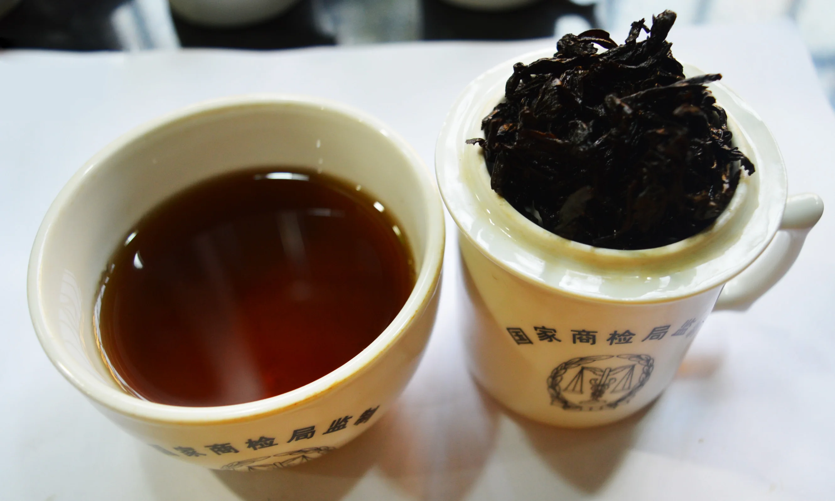 Pu'er Chinese Pu Er Yunnan Ripe Puer Loose Leaf Tea Aged High Grade