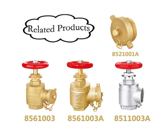 FM UL Angle Hose Valve With Hydrolator details
