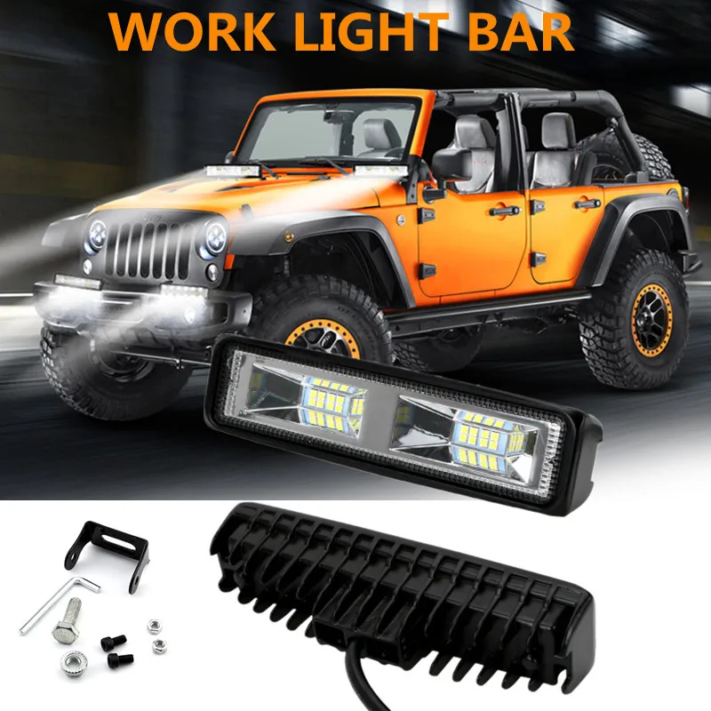 fari a led 12-24v luce di lavoro per auto moto camion barca rimorchio del  trattore offroad luci di lavoro a led faretti luce di lavoro