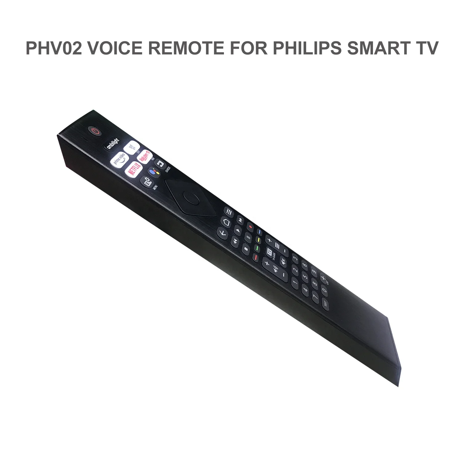 PHV02 Original Ambilight Voice GOOGLE Voice Assistant Remote Control for philips Smart Tv