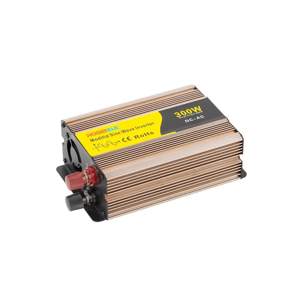 Миниатюрный модифицированный синусоидальный волновой преобразователь 220 Вт, переменный ток 300 В, 12 В, 24 В, 48 В