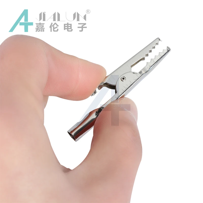 Зажимы JIALUN из нержавеющей стали для аллигатора зажимы проверки типа крокодил проводной винт зонд фиксации электрическое оборудование