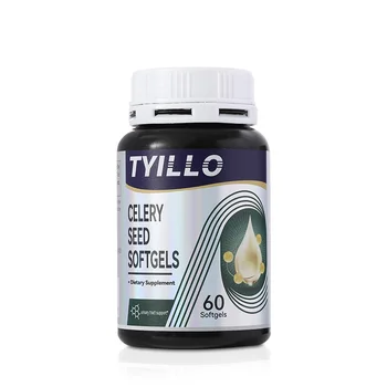 Private Label Celery Seed Softgels Promotes Urinary Tract Health Promote The Excretion Of Water & Salt In The Body