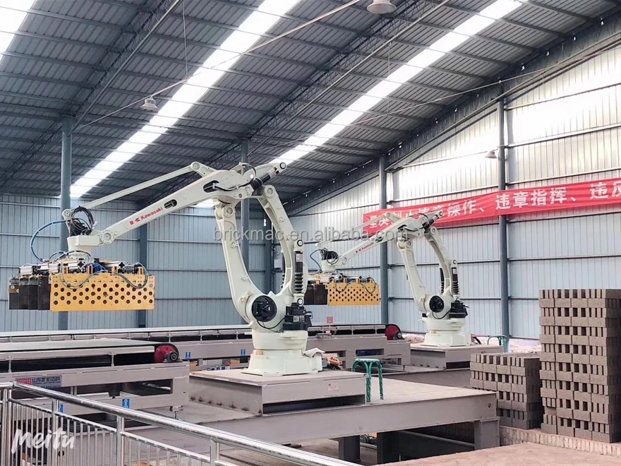 BRICKMAC Setting Brick Claw Robot for Vertical Putting Heavy Load Ceramic Tile Floor Brick Stacking Universal Robot Arm Grippers