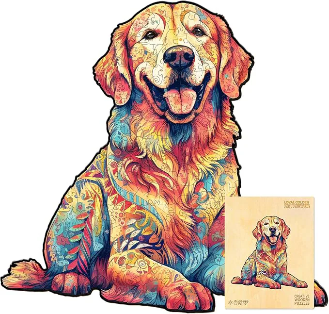 3D Wooden Puzzles for Kids - Fun & Educational Wood Puzzle Toys, Perfect Gift for Children & Adults