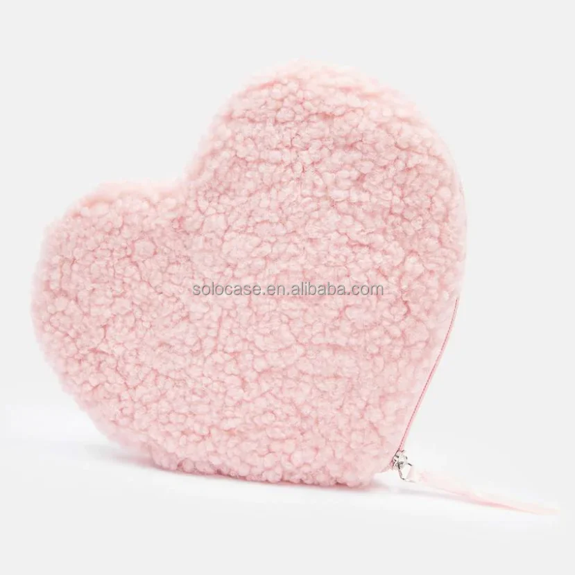 Heart Teddy Bag Makeup Pouch