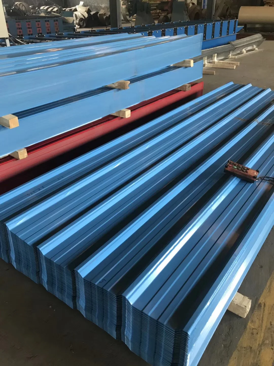 Hot Sale Color Coated Corrugated GI/GL Steel Sheet Prepaint Metal Galvanized Corrugated Steel Sheet supplier