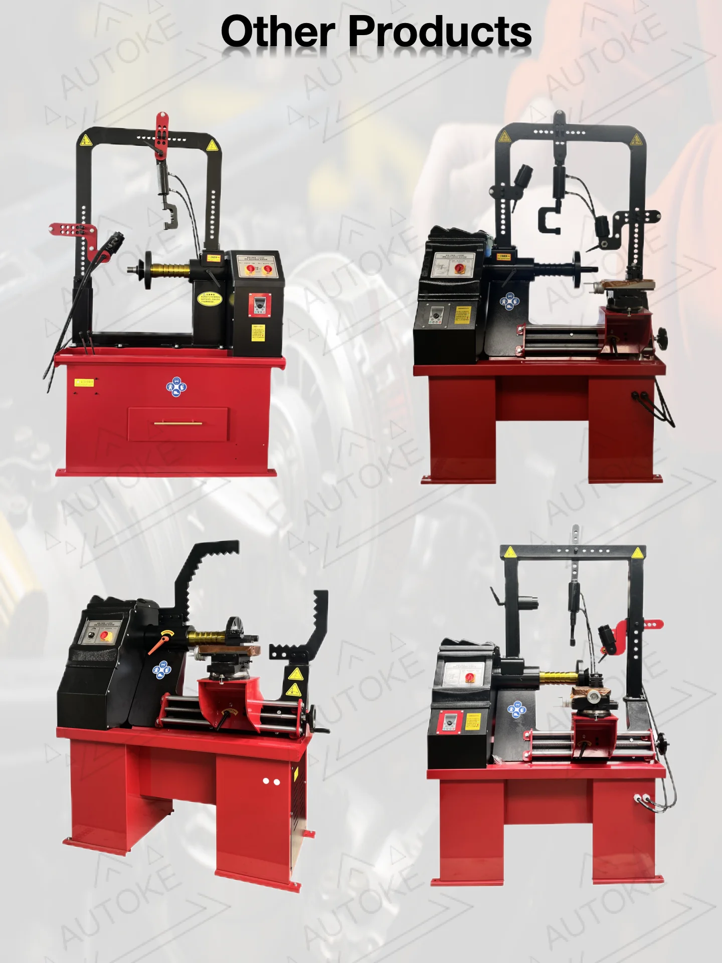 Automatic Wheel Straightening Machine with 10-26 Inch Hub Range 10t Hydraulic Pressure and 1.5KW Power