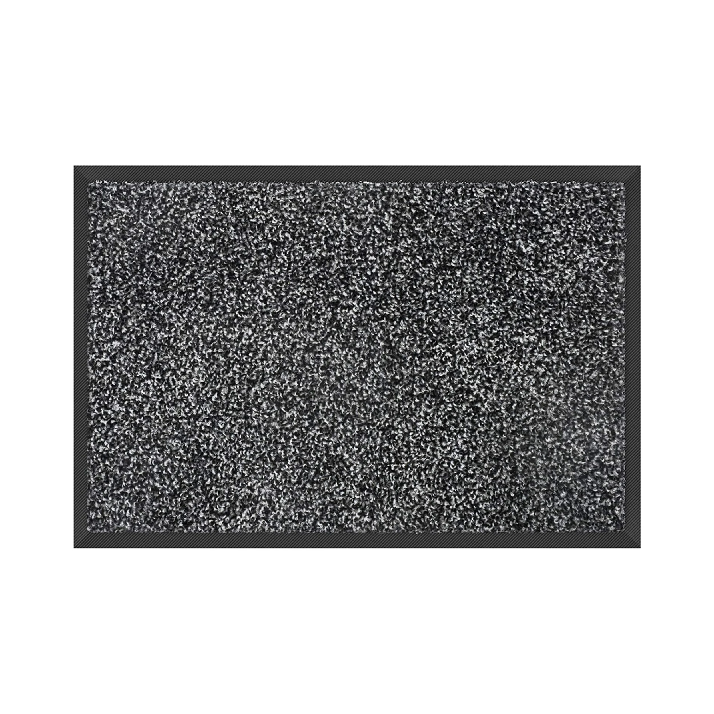 product embossed velour polyester floor mat pvc doormat-77