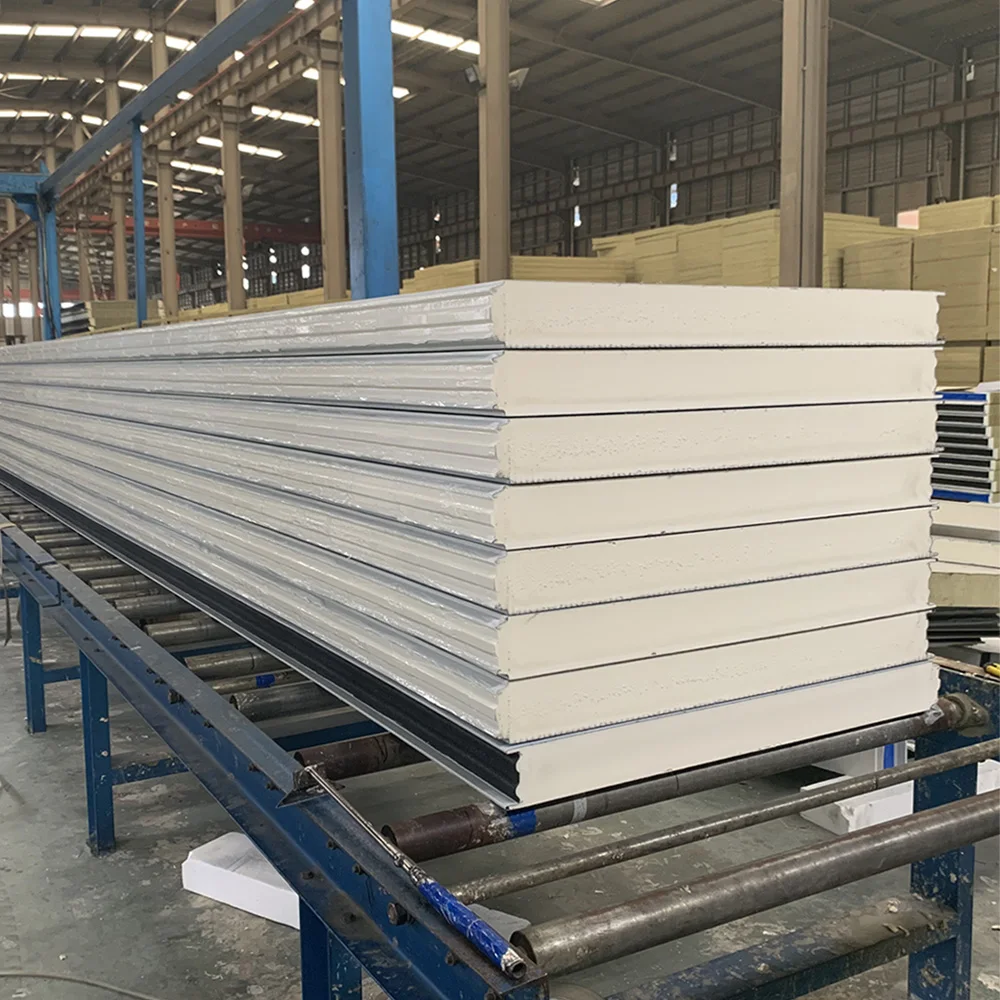 PU Insulation Polyurethane Sandwich Panel for Warehouse