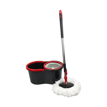 Five generations of dual-drive rotary hand-free mop wet and dry wooden floors living room cleaning mop